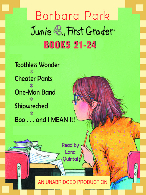 Couverture de Junie B., First Grader Collection, Books 21-24